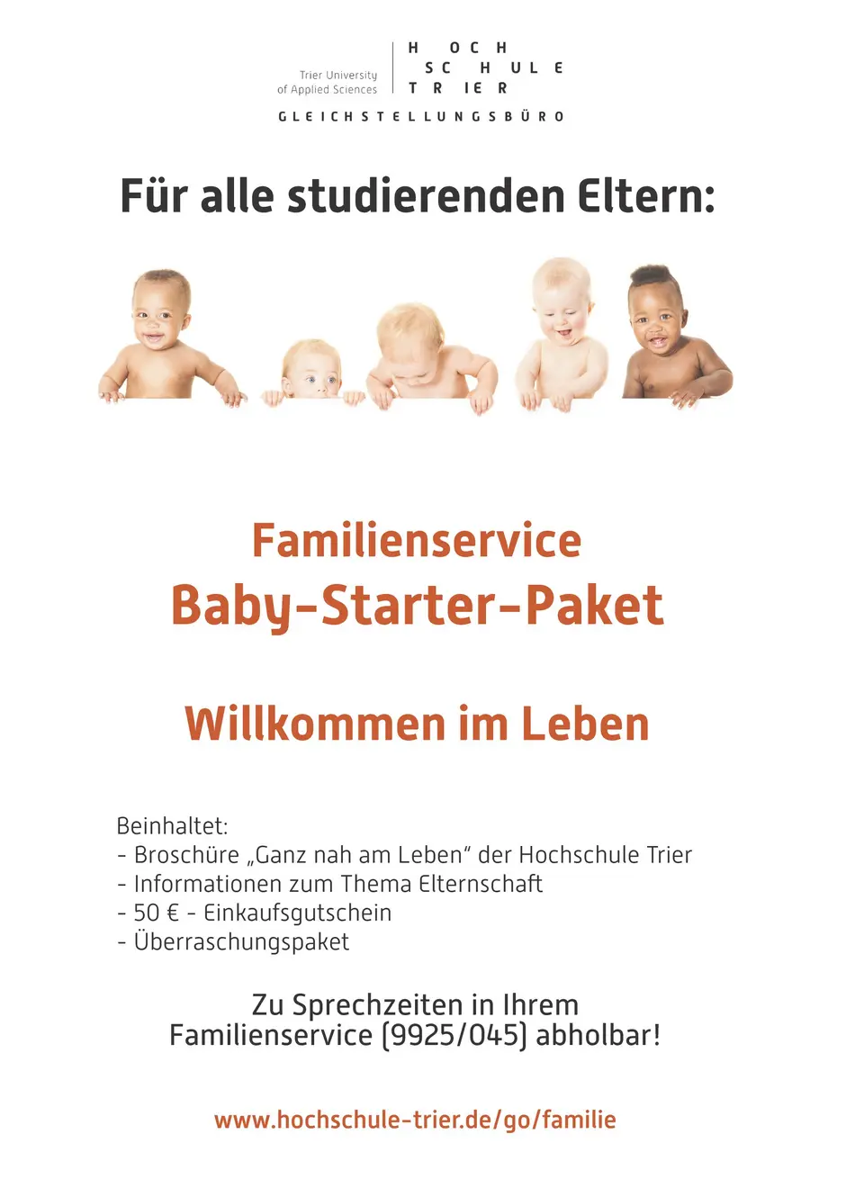 Aushang Baby Starter Paket