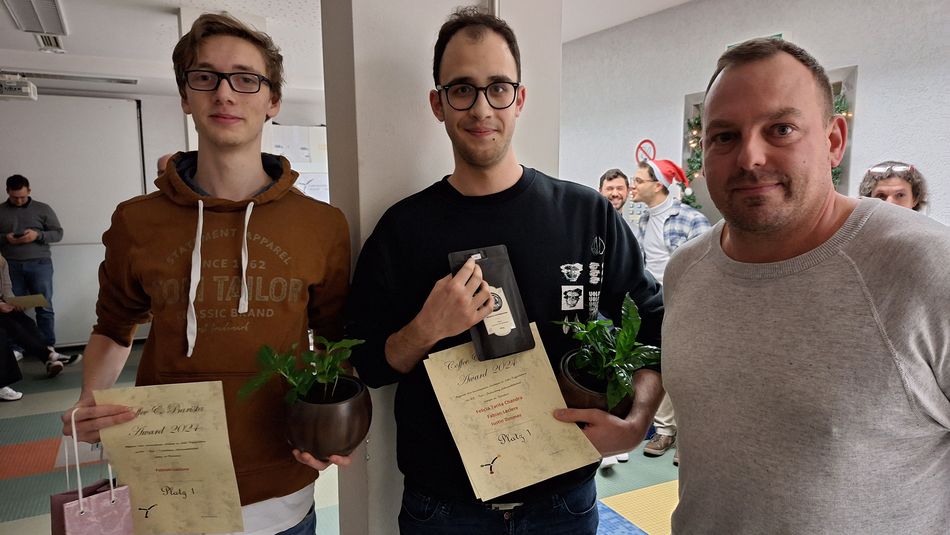 Studierende Lebensmitteltechnologie Hochschule Trier Preis Kaffeeröst-Wettbewerb Gewinner